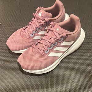 Adidas Women's RUNFALCON Cloudfoam 3 Size 7 Pink/purple Running Shoes